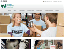 Tablet Screenshot of cypressassistance.org
